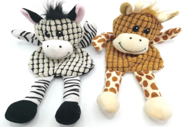 What are the key market trends for Plush Pet Dog Toys?